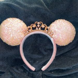 Disney Coral Crown Minnie Ears